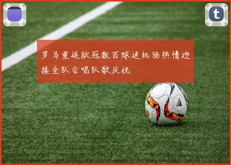 罗马重返欧冠数百球迷机场热情迎接全队合唱队歌庆祝